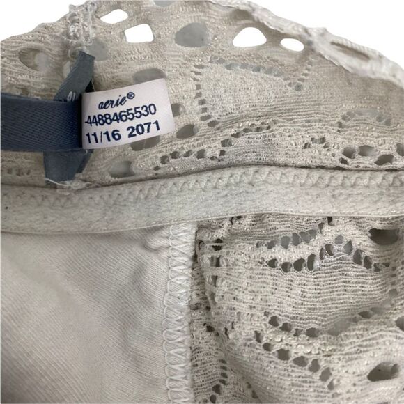 Aerie Silver Gray Bralette size Large - Picture 5 of 7